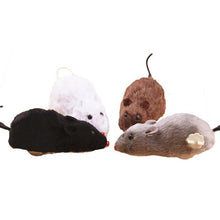 Load image into Gallery viewer, Hot Creative Funny Clockwork Spring Power Plush Mouse Toy Cat Dog Playing Toy Mechanical Motion Rat Pet Accessories