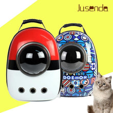 Load image into Gallery viewer, Space Capsule Astronaut Pet Cat Backpack Bubble Window for Kitty Puppy Chihuahua Small Dog Carrier Crate Outdoor Travel Bag Cave