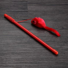 Load image into Gallery viewer, Pet cat toy,Hot,Cute Design,Plastic,Steel Wire,Feather Teaser Wand,Toy for cats interactive,Products For pet,110cm,Free shipping