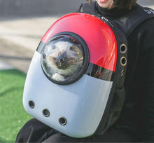 Load image into Gallery viewer, Space Capsule Astronaut Pet Cat Backpack Bubble Window for Kitty Puppy Chihuahua Small Dog Carrier Crate Outdoor Travel Bag Cave