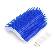 Load image into Gallery viewer, Pet Cat Self Groomer Wall Corner Massage Comb Grooming Tool Hair Removal Rubbing Brush With Catnip Pet Toy For Cat Brush Comb