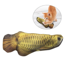 Load image into Gallery viewer, WMHPHE Funny  Catnip Toys Simulation Fish Shape Pet Cat Sleeping  Pillow Chew Bite Toys For Pet Dogs Product Supplies